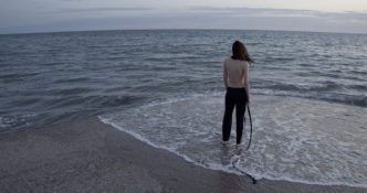 Anne Imhof, Untitled (Wave), 2021, video, 30′19″, color, sound. Video still. Courtesy of the artist, Galerie Buchholz, Berlin/Cologne/New York and Sprüth Magers Berlin/London/Los Angeles