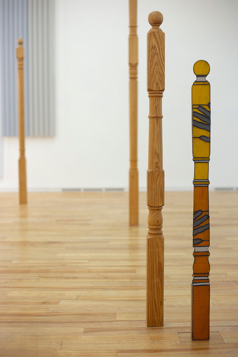 Exhibition view: Nadia Belerique, Body in Trouble, Fogo Island Arts, 2022, Courtesy Fogo Island Arts