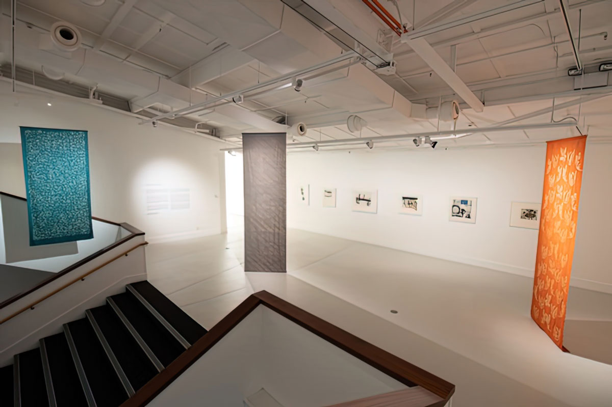 Works by Kate Coolahan and Rozana Lee, Several degrees of attention, 2022, installation view. Govett-Brewster Art Gallery, Ngāmotu New Plymouth. Photo: Bryan James