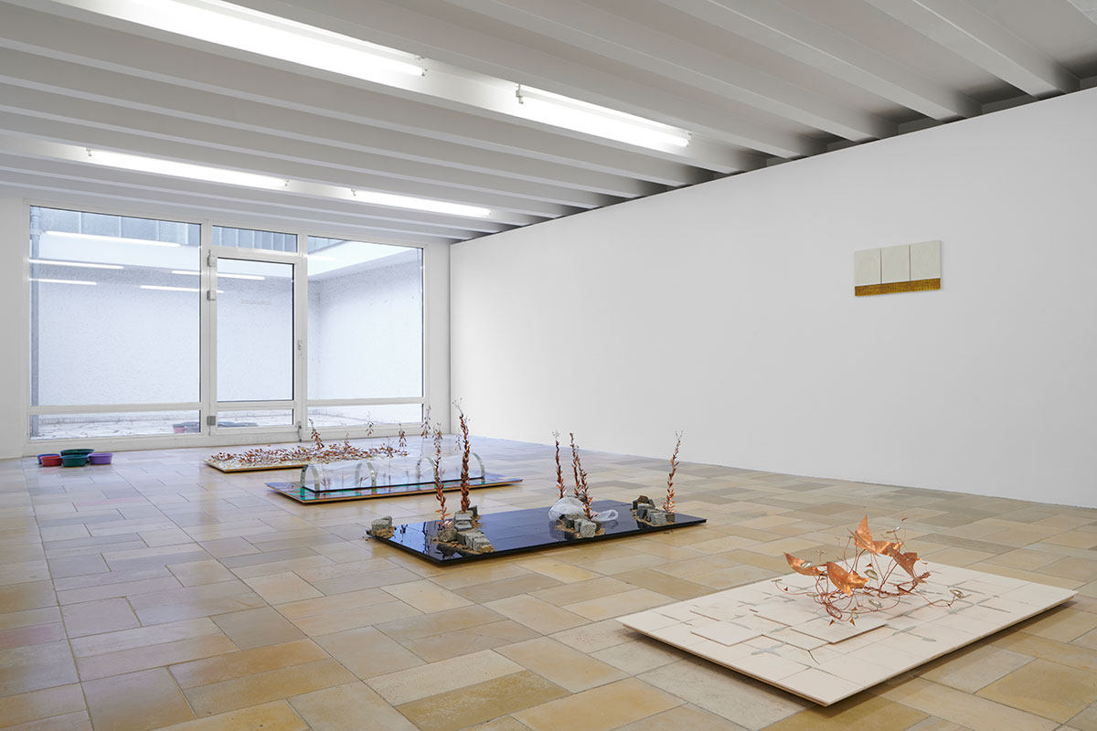 José Montealegre: Nervous System, 2022. Installation view Kölnischer Kunstverein, 2022. Courtesy: the artist and Mountains, Berlin. Photo: Mareike Tocha.