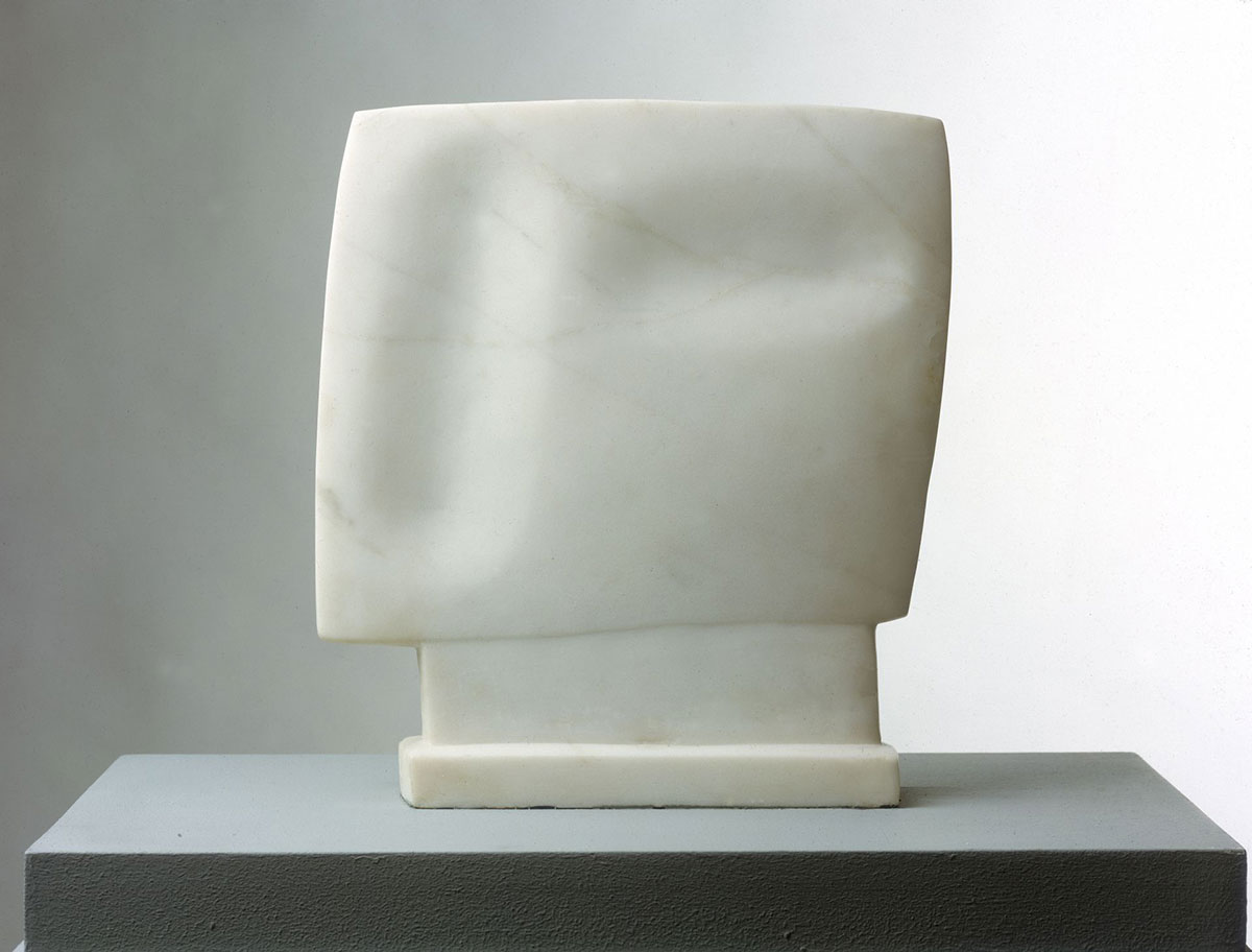 Alberto Giacometti, Tête qui regarde, 1929, marble. Stedelijk Museum Amsterdam, gift of Dr Margret Burg, née Kunz, London, 1949