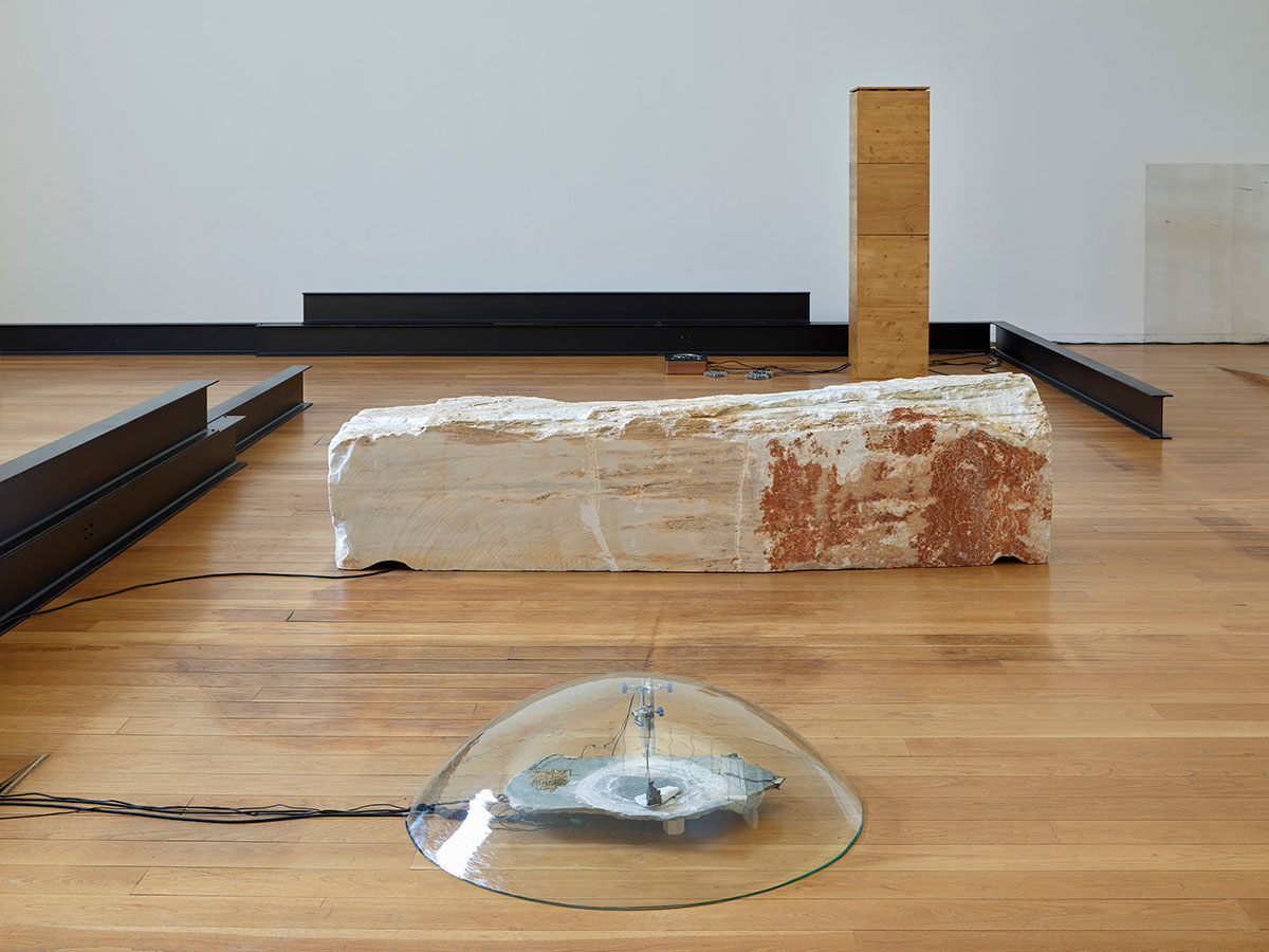 Tarek Atoui: Waters’ Witness, Installation view, © Tarek Atoui, Fridericianum, Photo: Andrea Rossetti