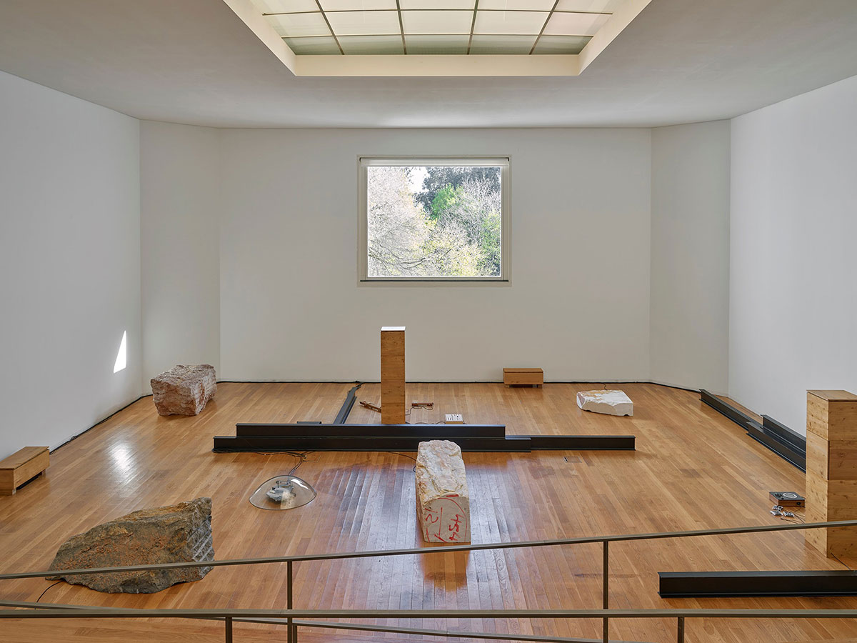 Tarek Atoui, Waters’ Witness, Exhibition view, Serralves Museum and Park-Porto, 2022, Courtesy the artist and Serralves Museum and Park