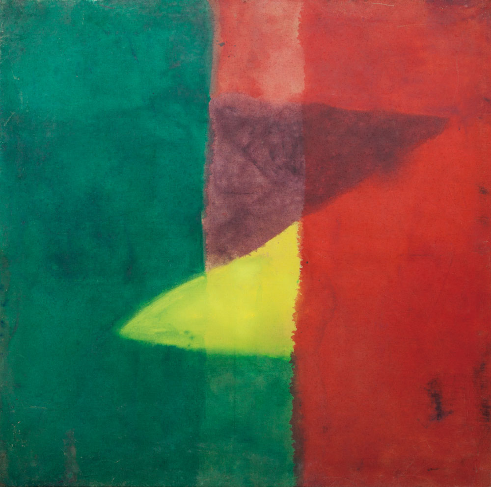 Soun-Gui Kim, Saekdong 2, 1969, oil on canvas, 128,5 x 128 cm, MMCA collection, © Soun-Gui Kim, © photo: Noh Chi-Wook