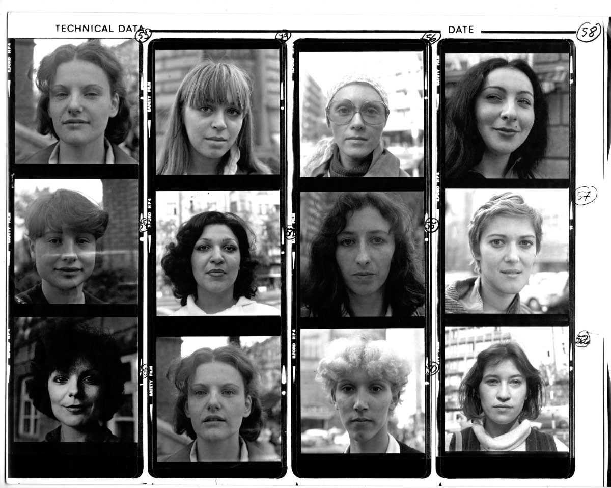 Goranka Matić, Portraits of Women, 1978, photographs. Courtesy of the artist and SKC archive (Ljubinka Gavran)