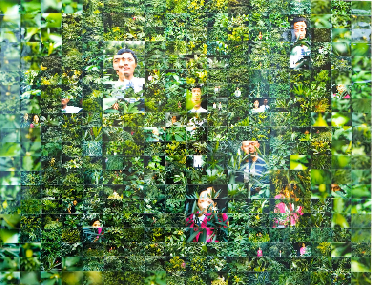 Yang Fudong, Forest Diary, 2000, 360 photographs, 180 x 230 cm, Collection: Collection M HKA, Antwerp