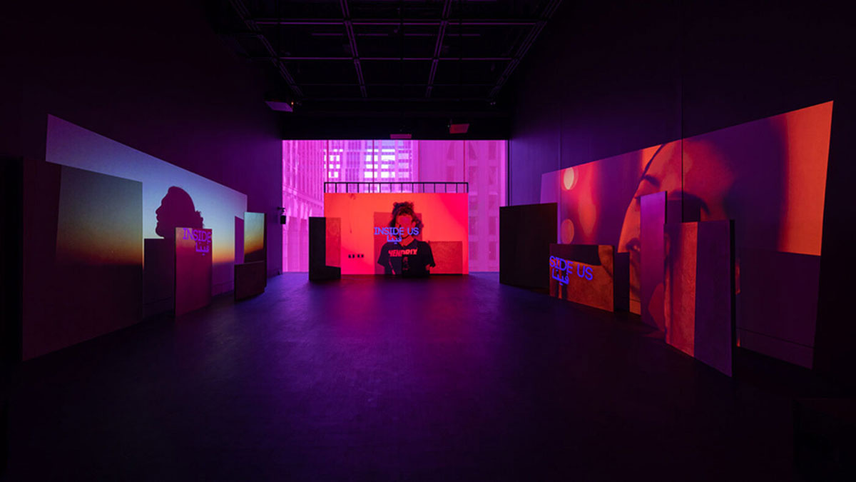 Basel Abbas and Ruanne Abou-Rahme May amnesia never kiss us on the mouth, 2020–ongoing, Installation view MoMA-New York, 2022. Courtesy of the artists