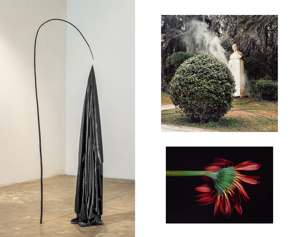 Left: Andreas Kalli, Courtesy the artist and Pedion -Field for the Art & the Culture NPCS Right: Dimitra Papagianni, Courtesy the artist and Pedion -Field for the Art & the Culture NPCS