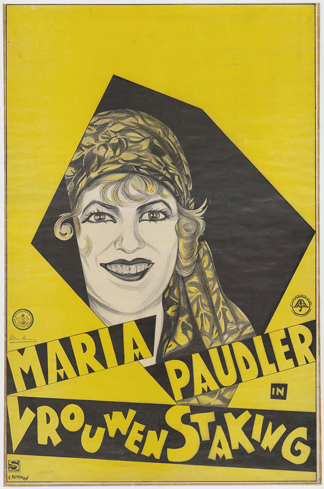 Dolly Rudeman, Maria Paudler in Women on Strike, 1929, offset. Stedelijk Museum Amsterdam