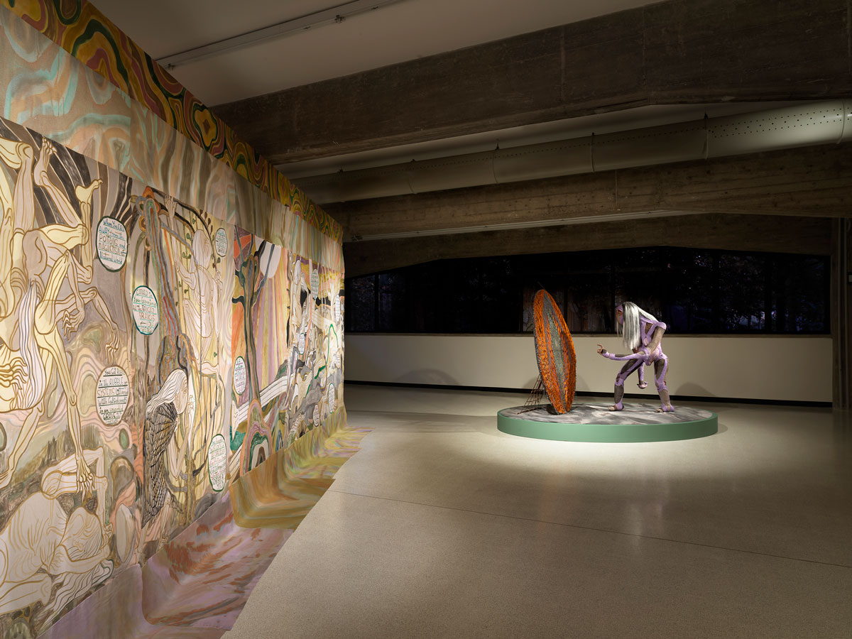 Emma Talbot, The Age/L'Età, exhibition view, Collezione Maramotti, Reggio Emilia, 2022-23, Photo Dario Lasagni