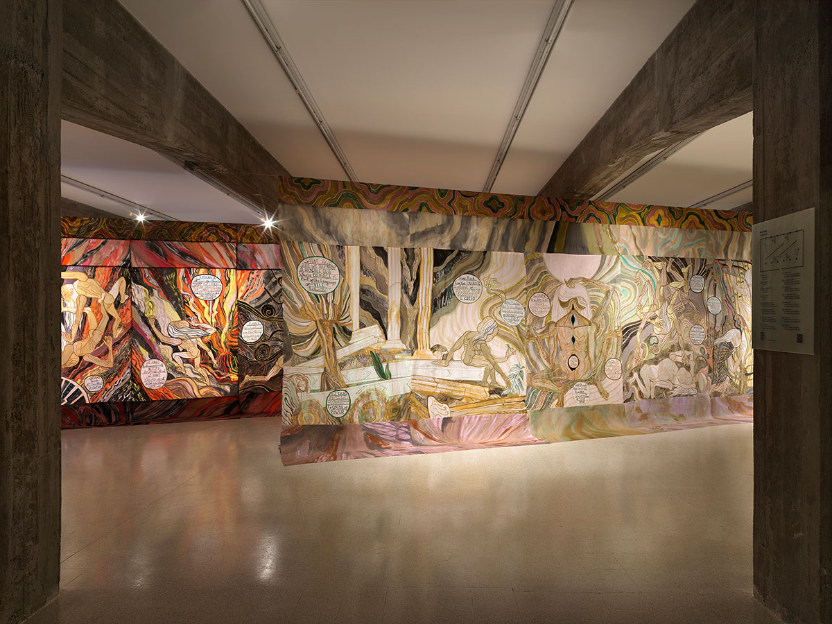 Emma Talbot, The Age/L'Età, exhibition view, Collezione Maramotti, Reggio Emilia, 2022-23, Photo Dario Lasagni