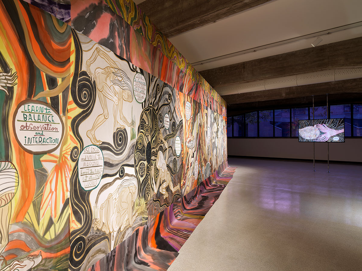 Emma Talbot, The Age/L'Età, exhibition view, Collezione Maramotti, Reggio Emilia, 2022-23, Photo Dario Lasagni