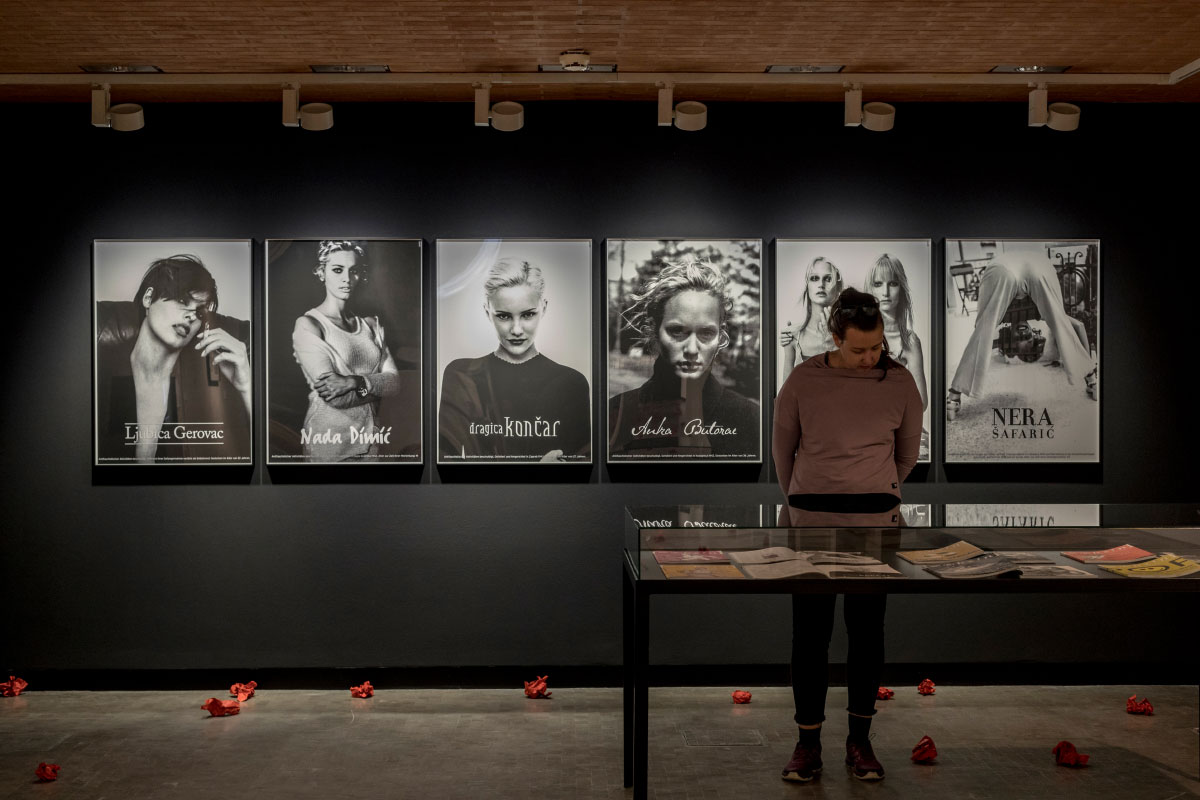 Installation view: Sanja Iveković. Works of Heart (1974–2022), Kunsthalle Wien 2022, photo: Boris Cvjetanović