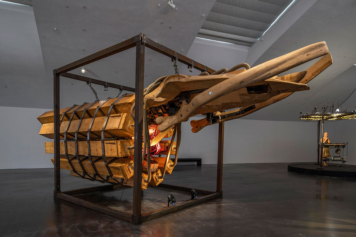 Markus Copper, Archangel of Seven Seas, 1998, Photo: Finnish National Gallery / Petri Virtanen