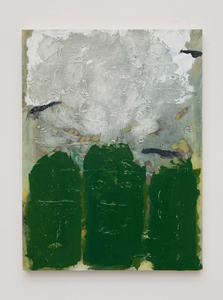Richard Aldrich, Untitled, 2013 – 2014, Oil and wax on panel, 20 x 15 inches (50.8 x 38.1), © Richard Aldrich, Courtesy the artist and Gladstone Gallery