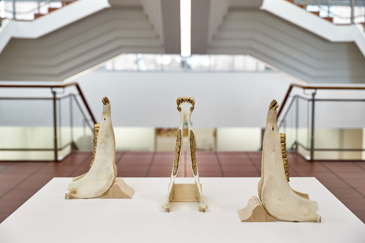 HERE AND NOW: Anti-colonial interventions, Installation View, Museum Ludwig-Cologne, 2022-23, Photo: Rheinisches Bildarchiv Köln/Benita Ruster, Courtesy Museum Ludwig