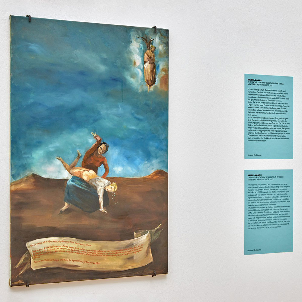 HERE AND NOW: Anti-colonial interventions, Installation View, Museum Ludwig-Cologne, 2022-23, Photo: Rheinisches Bildarchiv Köln/Benita Ruster, Courtesy Museum Ludwig