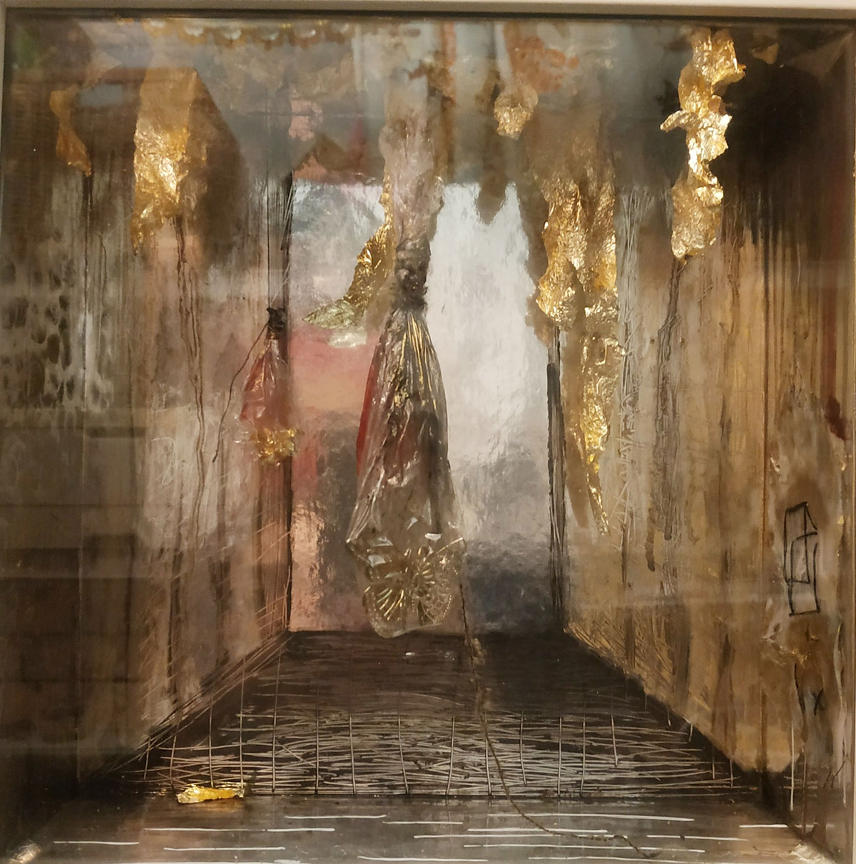Chrysa Skordaki, incubation, 2019, Mixed Media, 30X30 cm, © & Courtesy the artist