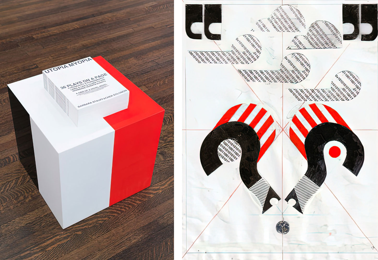Barbara Stauffacher Solomon, Exits Exist, installation view, The Graham Foundation-Chicago, 2020, Courtesy The Graham Foundation