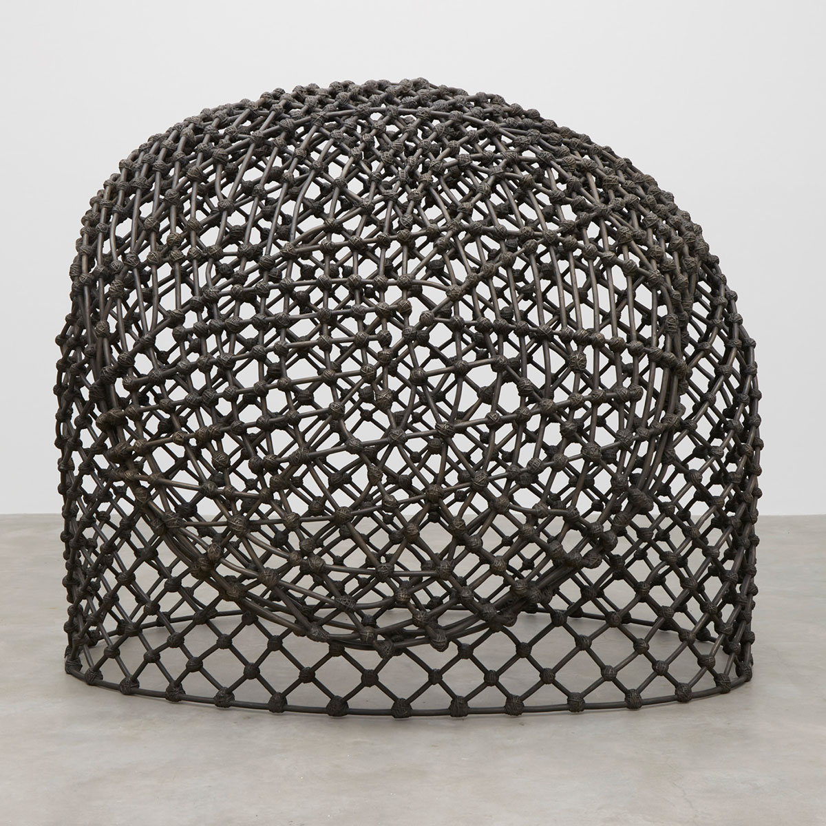Martin Puryear, Aso Oke 2019 Bronze 84 × 102 × 74½ inches; 213 × 259 × 189 cm, © Martin Puryear, Courtesy the artist and Matthew Marks Gallery