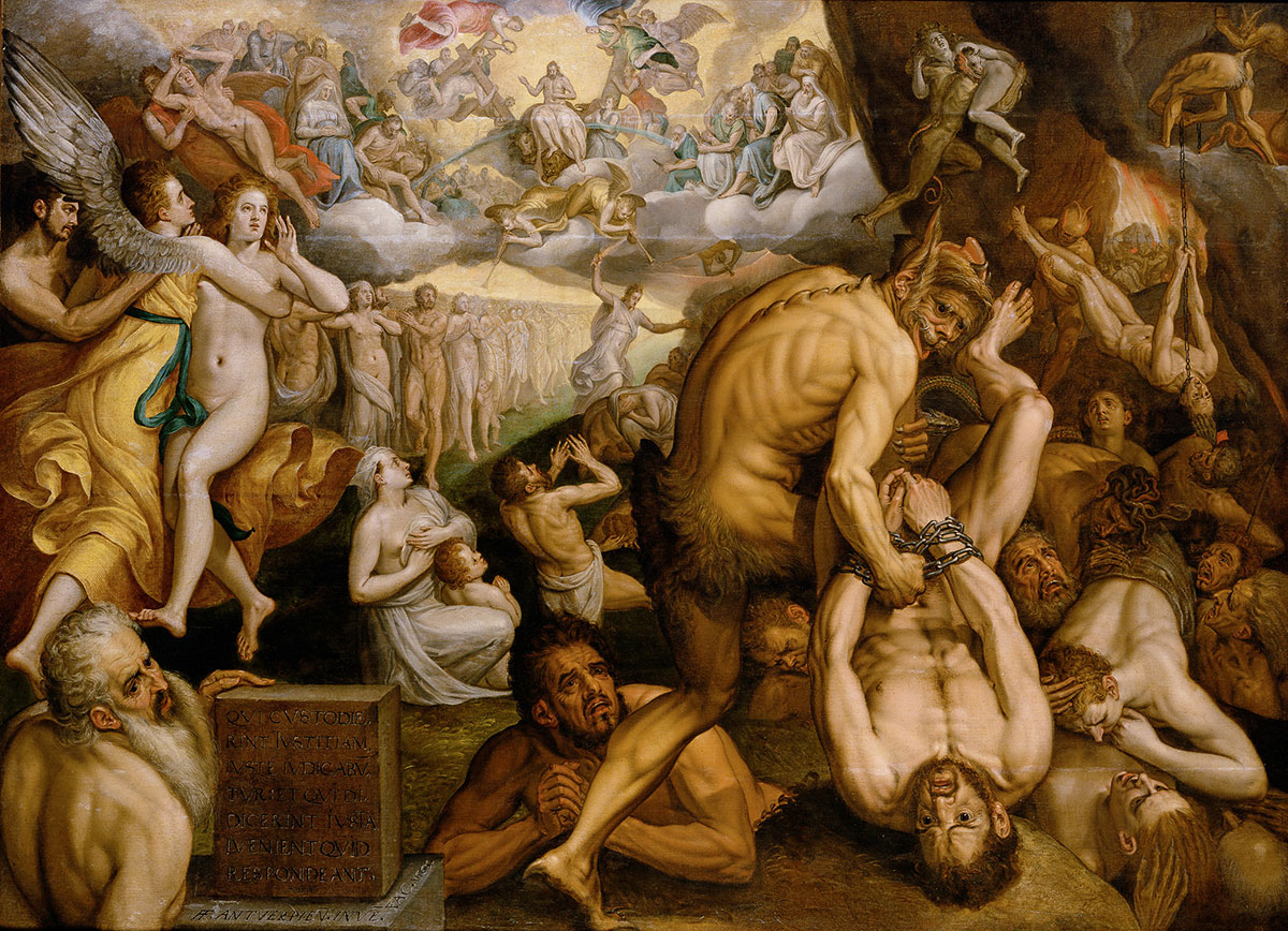 Frans Floris, The Last Judgement, 1565, Oil on Canvas, 162 × 220 cm, Kunsthistorisches Museum Vienna, Picture Gallery, © KHM-Museumsverband