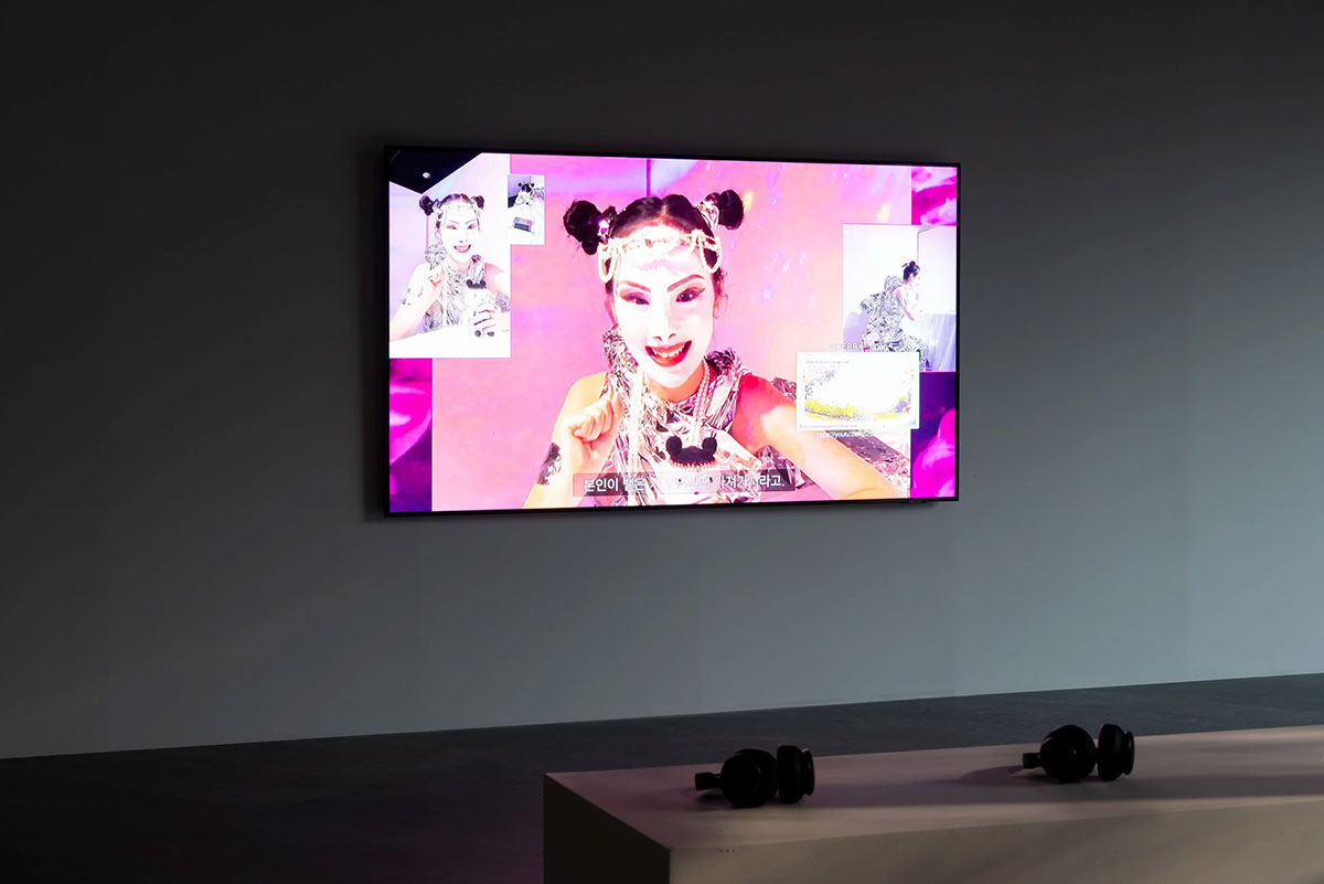 eobchae × Ryu Sungsil, CHERRY-GO-ROUND, 2019, single-channel video, color, sound, 27 min 9 sec, © eobchae × Ryu Sungsil, Courtesy the artist and Nam June Paik Art Center
