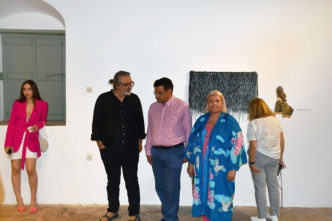 Opening of the exhibition “Exit”, Hydra Annex of Athens School of Fine Arts, Hydra Island, 18/6/2023, Photo: © & Courtesy Dimitris Lempesis