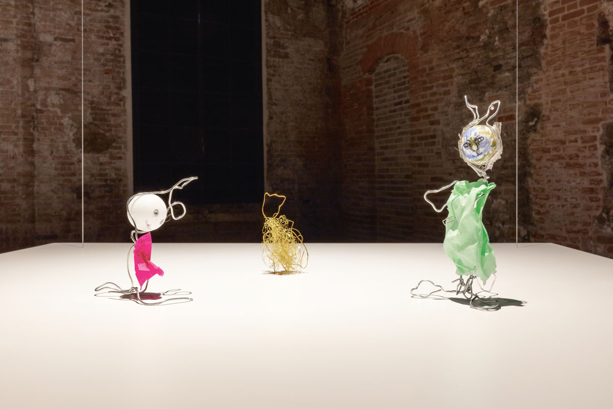 Fusun Onur, Once upon a time..., 2022, Installation, various materials, Overall dimensions variable, © Füsun Onur, Photo: Hadiye Cangökçe