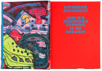 Katherine Bernhardt, Why Is A Mushroom Growing In My Shower? David Zwirner Books