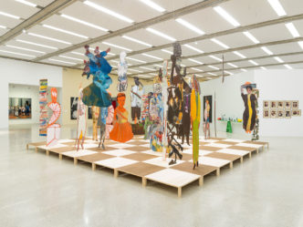 Exhibition view “ON STAGE - All the Art World's a Stage”, 15/3/2023-14/1/2024, Mumok - Museum moderner Kunst Stiftung Ludwig Wien, Photo: Klaus Pichler, © mumok