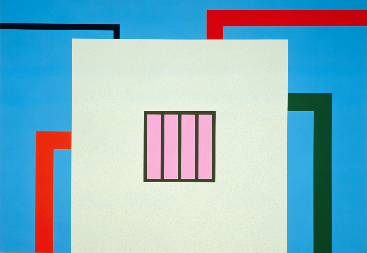 Peter Halley-Paintings from the 1980s