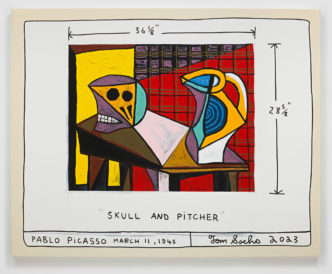 Tom Sachs, Still Life with Skull and Pitche, 2023, © Tom Sachs, Courtesy the artist ad Thaddaeus Ropac Gallery