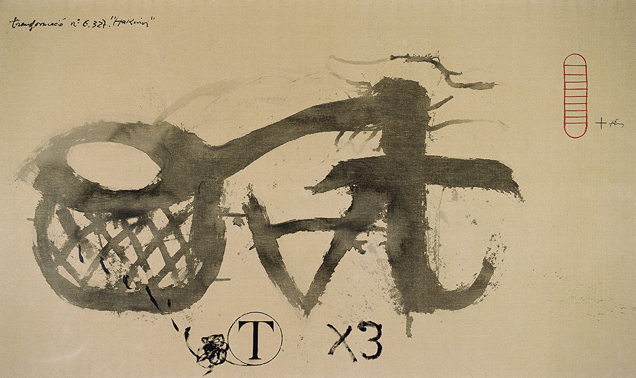 Antoni Tàpies, Transformació N. 6.327, 1990, Paint on canvas, 300 x 500 cm, , Musée d’Art Moderne de Céret, © Musée d’Art Moderne de Céret, Ceret © Comissió Tàpies / Vegap