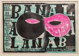 Alexey Brodovitch. Poster for Bal Banal, 1924. Collection of Dr. Curt Lund, Courtesy Curt Lund