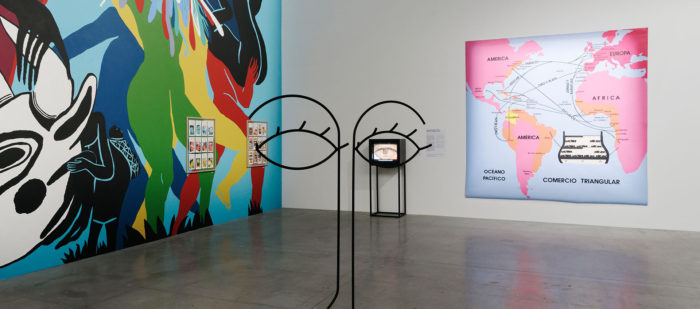 Sarah Maldoror, Tricontinental Cinema, Installation view at Palais de Tokyo, 2022. Courtesy of Palais de Tokyo. Photo: Aurélien Mole