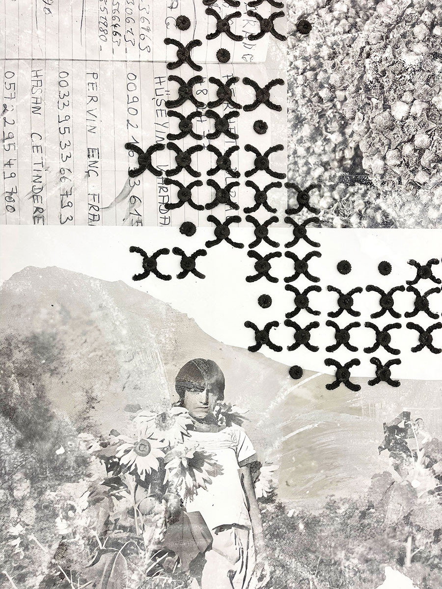 Melike Kara, Emine's Garden, 2023, Installation, detailed view, © Studio Kara