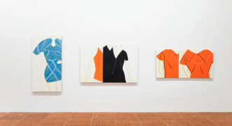 Alex Katz, Claire, Grass and Water, Exhibition View, Fondazione Giorgio Cini-Venice, 2024, courtesy the artist, Fondazione Giorgio Cini and Thaddaeus Ropac Gallery