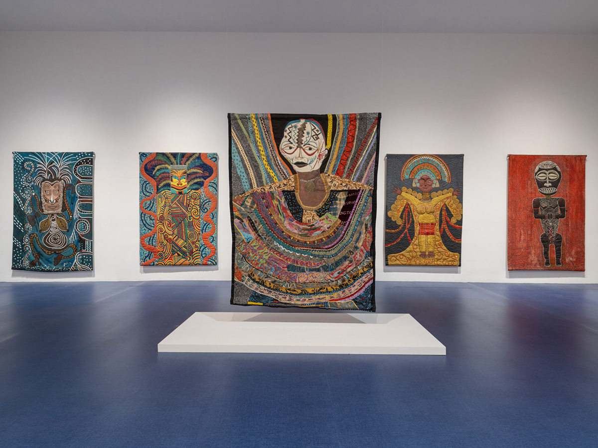 Installation view of Pacita Abad, on view at MoMA PS1 from April 4 through September 2, , 2024. Photo: Kris Graves
