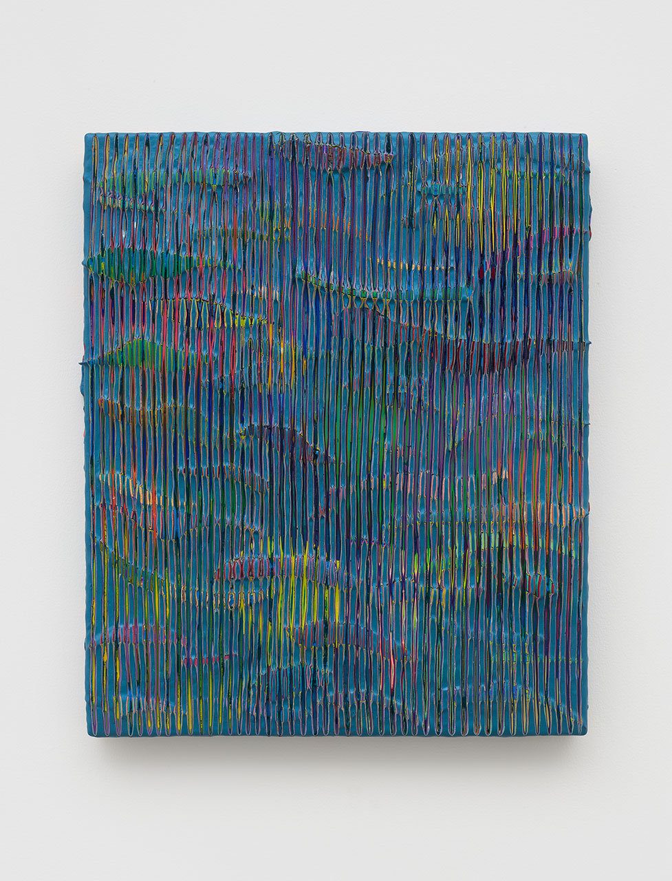Ju Ting, Deep Waters Run Quiet 031024, 2024, acrylic on board, 62 x 53 x 6 cm, The artist and Galerie Urs Meile