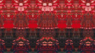 Gerhard Richter, Moving Picture (946-3) Kyoto Version, 2019-24 (still), Digital projection (color, sound, 36 min.), © Gerhard Richter 2024 (28102024), Courtesy the artist and Gagosian