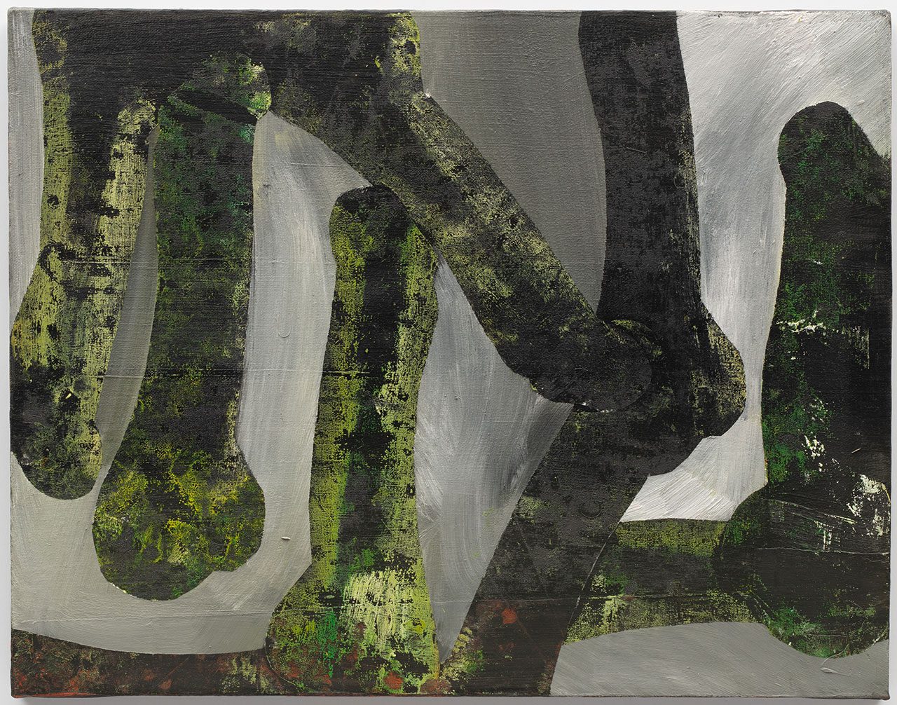 Ull Hohn, Untitled, 1987, Öl auf Leinwand, 35,6 x 45,7 cm