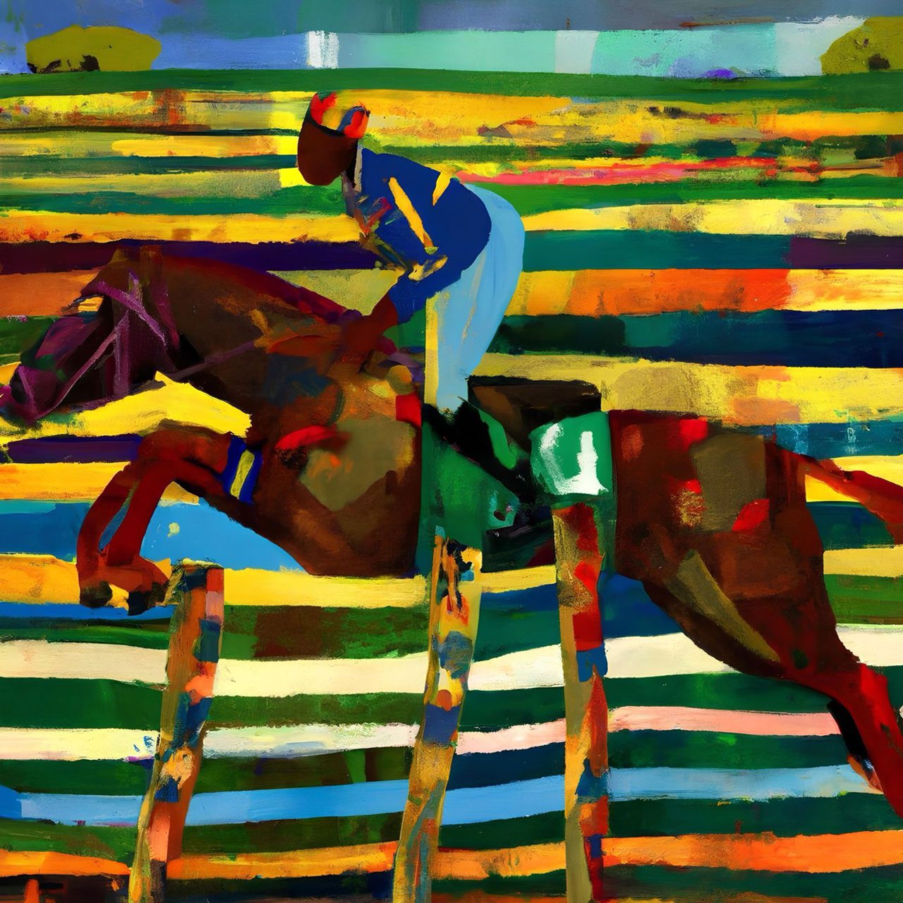 Jordan Watson, Queens County, oil on canvas, 2023, 80 x 80 in. Courtesy the Artist