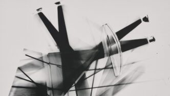 Thomas Ruff, e.l. n°05 (Detail), 2024 Inkjet print on canvas, © Thomas Ruff/Artists Rights Society (ARS), New York/VG Bild-Kunst, Germany, Courtesy the artist and David Zwirner