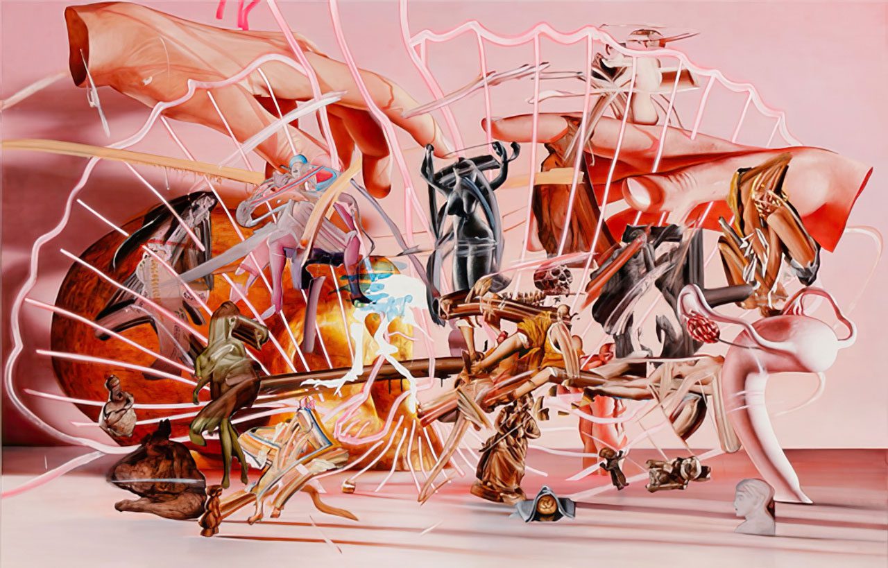 Kei Imazu, RIB, 2021, oil on canvas, 200 x 300 cm, Finck Collection, photo: Kioku Keizo, courtesy of The Artist and ANOMALY