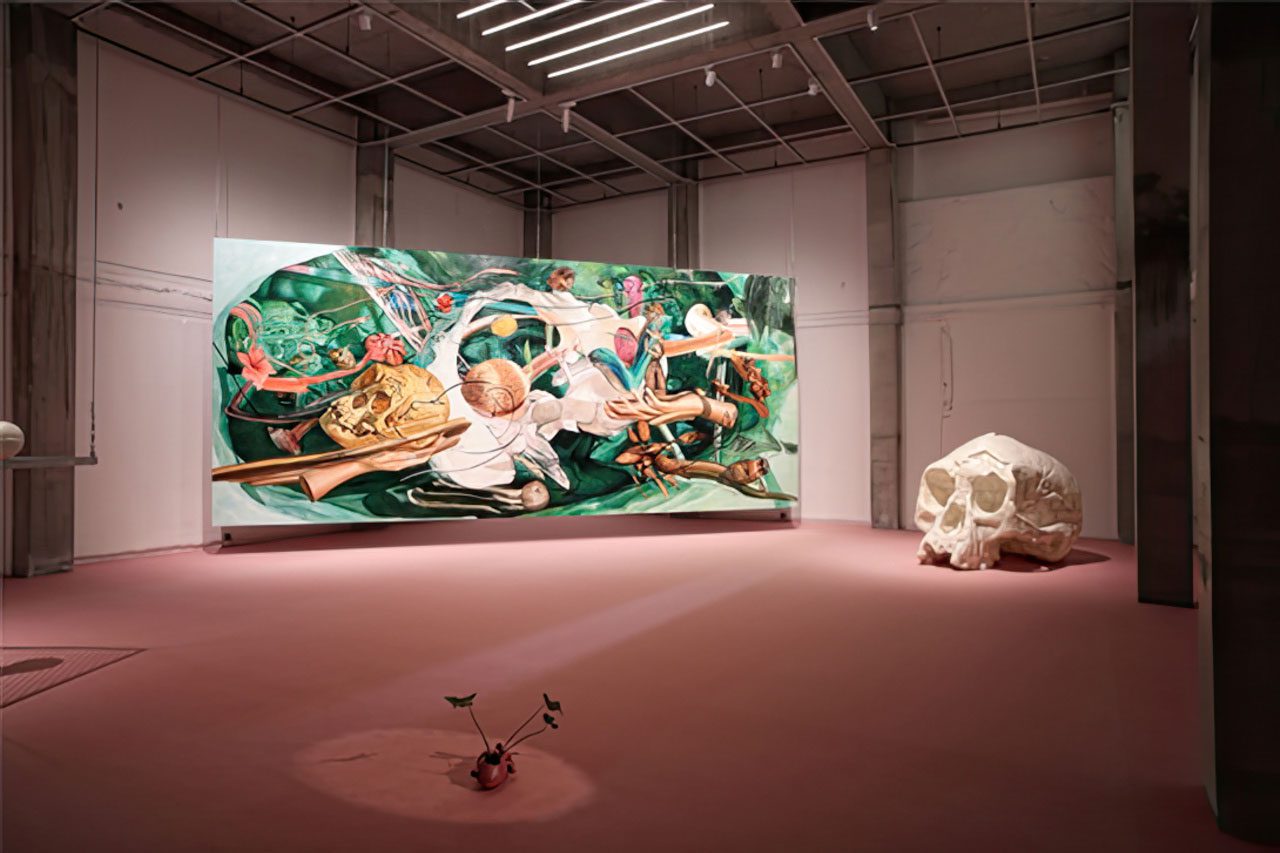Kei Imazu, Installation view of unearth, ROH, Indonesia, 2023, courtesy of The Artist and ROH