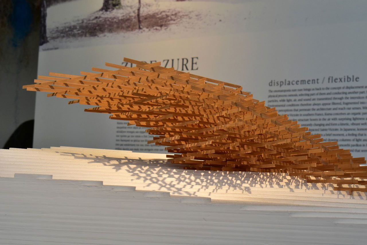 Kengo Kuma, Onomatopoeia, Exhibition view Former Public Tobacco Factory-Athens, 2025, Photo: © & Courteys Dimitris Lempesis