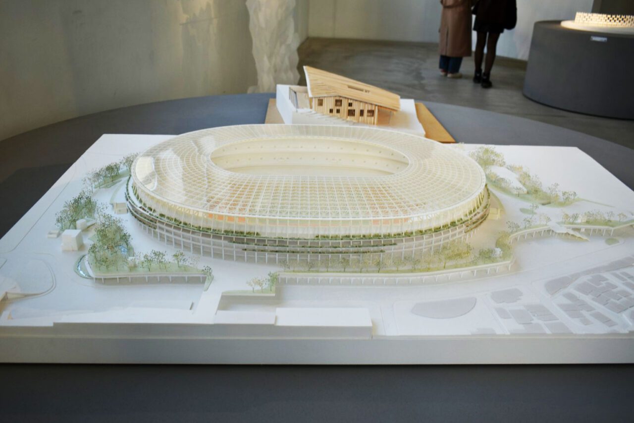 Kengo Kuma, Onomatopoeia, Exhibition view Former Public Tobacco Factory-Athens, 2025, Photo: © & Courteys Dimitris Lempesis