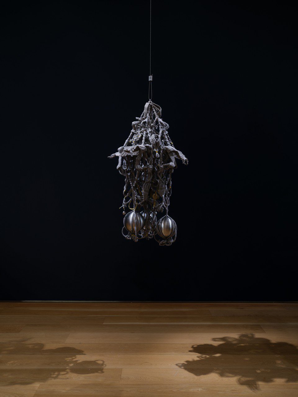 Installation view of Haegue Yang: Lost Lands and Sunken Fields, Nasher Sculpture Center, Dallas, Texas. February 1–April 27, 2025. Photo by Kevin Todora, courtesy of the artist and Nasher Sculpture Center