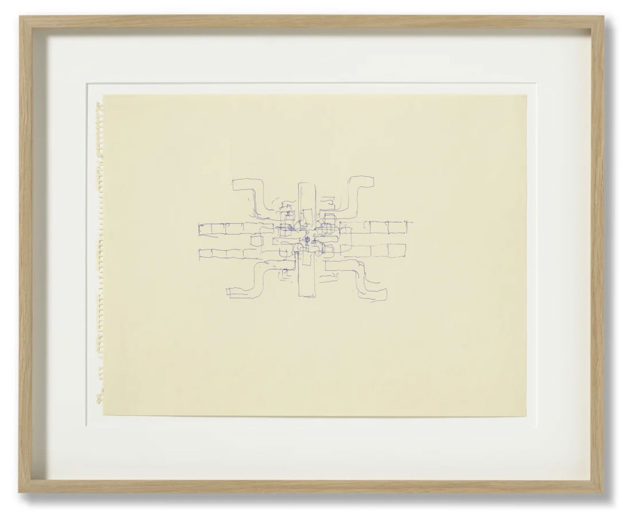 Hans Hollein, City, 1960, Indian ink on paper, 30 x 40 cm (11.81 x 15.75 in)