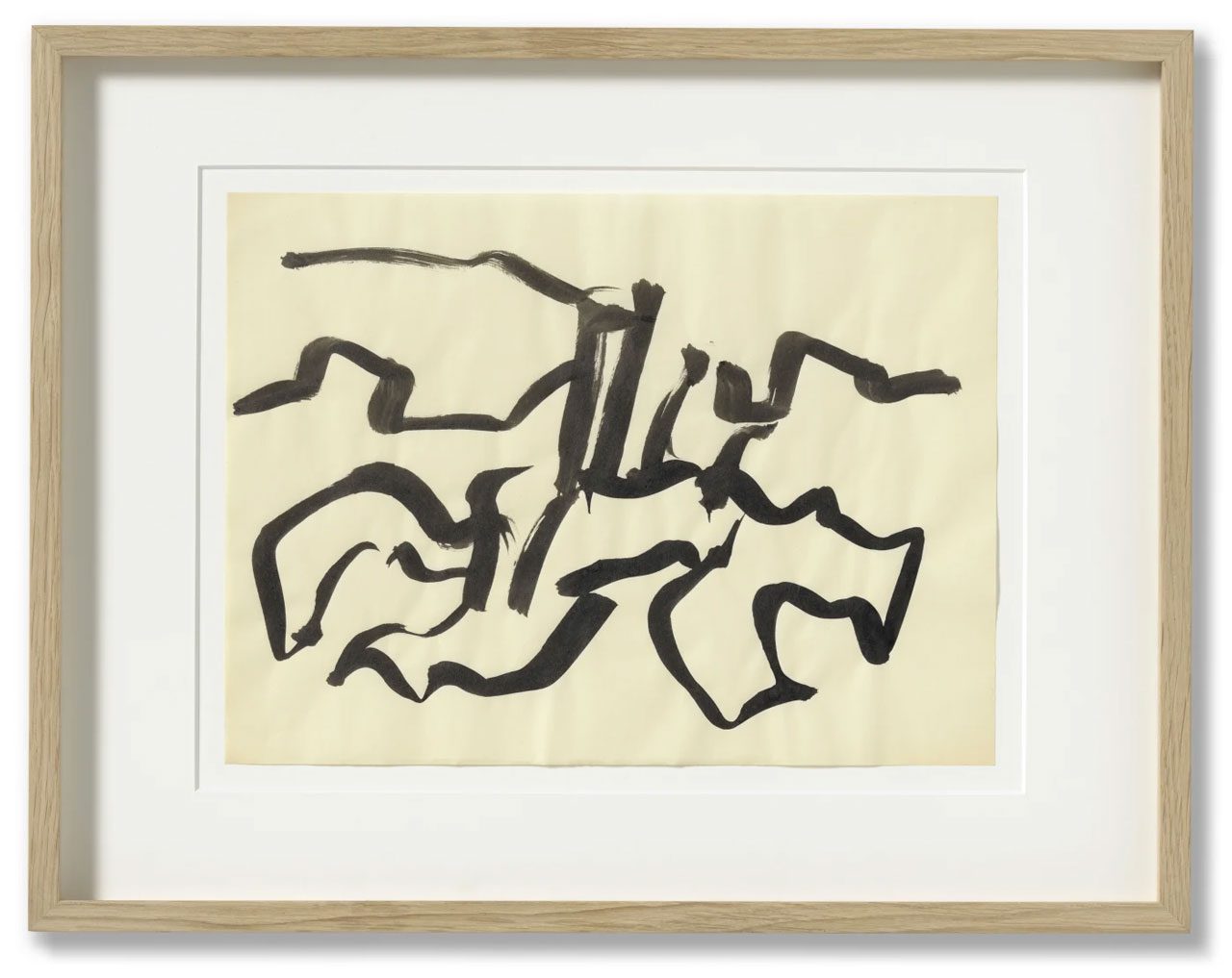 Hans Hollein, City structure, 1960s, Indian ink on paper, 21 x 29.8 cm (8.27 x 11.73 in)
